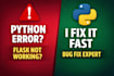 fix python and flask bugs, errors, and backend issues fast