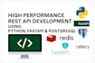 develop high performance rest apis using fastapi
