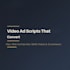 write high converting video ad scripts, vsls, fb and youtube ads