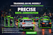 do precise image annotation and data labeling for yolo, coco, voc