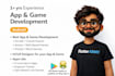 develop android apps and games using flutter with modern UI UX