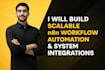 do n8n workflow automation, make com or zapier integration