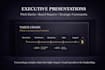 design executive presentations and high impact pitch decks