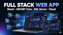 build asp net core mvc web application with database