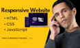 design a fast responsive landing page for your business