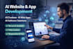 develop ai website, ai chabot, ai web application, ai software developer