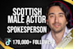 be your scottish actor or spokesperson in london