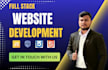 do custom website development as full stack web developer with ai integration