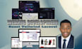 build custom website, full stack website development
