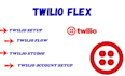 setup and integrate twilio flex cloud call center with CRM