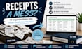 organize and clean up your business receipts and expenses