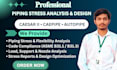 perform stress analysis and piping design on caesar ii, caepipe, autopipe