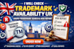 check trademark availability UK ukipo trademark search and risk report