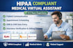 be your hipaa compliant medical virtual assistant for admin support
