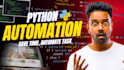 automate tasks, clean excel data and scrape websites using python