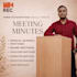 convert audio recording into meeting minutes