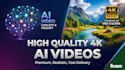 generate high quality 4k ai videos using veo 3 ultra