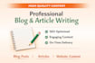 simple and engaging article and blog post writing