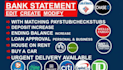design business or individual bank statements for loans
