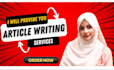 write unique blog articles and rephrase content manually