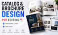 design professional product catalogs, brochures and pdfs