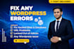 fix wordpress errors and problems