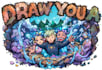 draw you a custom pngtuber sprite model