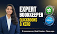 do expert bookkeeping and bank reconciliation in quickbooks and xero