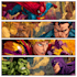 comic book strip, super hero, comic art