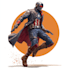 do a superhero comic art illustrator