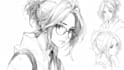 sketch characters into anime style