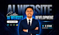 do custom ai website development, build website as full stack developer