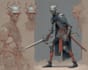 fantasy horror and fantasy horror character art
