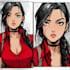 create scifi, fantasy, superhero character design