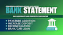 reconcile bank statement PDF to editable format
