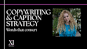 write captions and copy, ready to post