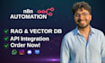 build advanced n8n ai automation and rag agents