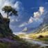 do fantasy concept landscape illustration