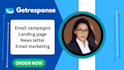 create getresponse landing page automation workflows and newsletter