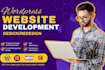 build, design, redesign, develop, update, clone, or customize wordpress website