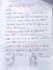 handwritten notes and letter,application