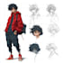 make  amazing  anime character for you