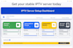 setup premium server ,xtream ui , nxt server, stalker, middleware