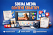 be your social media content planning and captions