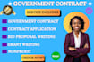 secure government contract, bid proposal, rfp, rfq, nonprofit grant writing