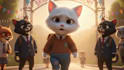 create viral ai cat videos