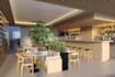 relayout luxury restaurant interior, gastronomy space design, food court render
