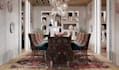 visualize 3d guest room, fine dining design, vip, realistic interior rendering