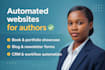 do automated websites for authors