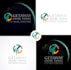 do modern high quality delightful globe logo